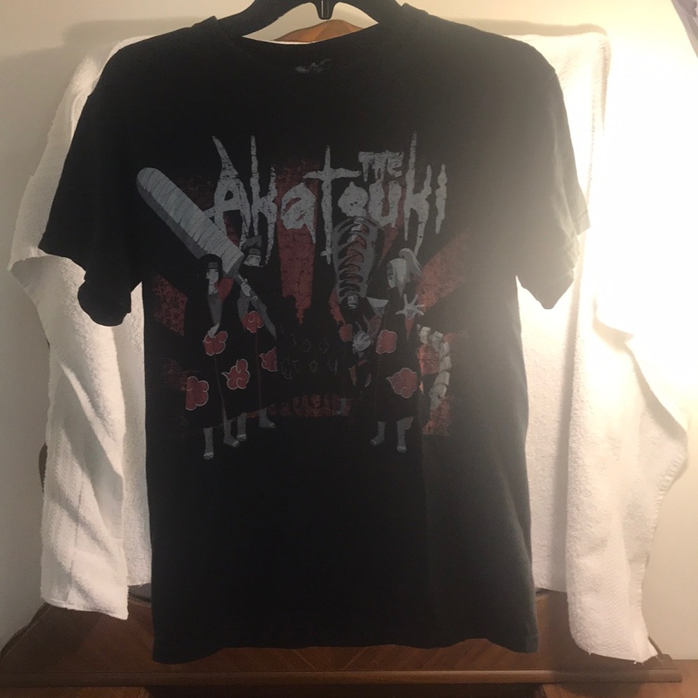 An Akatsuki shirt from the hit anime Naruto